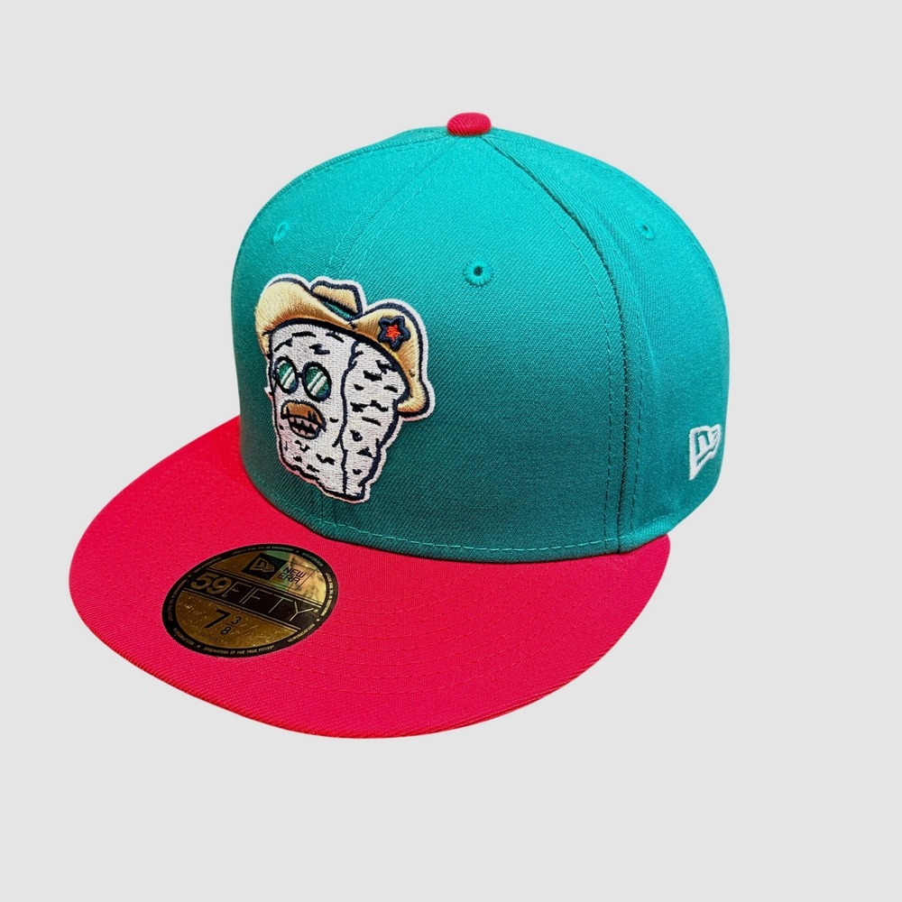 Frisco RoughRiders MiLB Copa de la Diversión New Era 59FIFTY Hat Cap 7 3/8 New